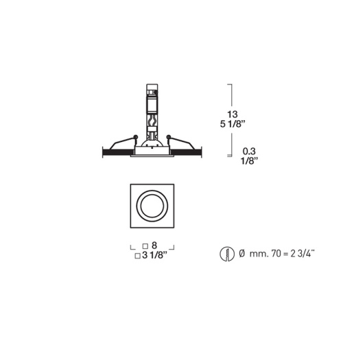 Встраиваемый светильник SD 804 White фото 2 Встраиваемый светильник SD 804 White фото 2