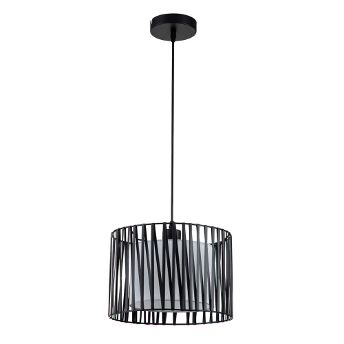 Подвесной светильник Escada 10181/1S E27*60W Black/Silver фото 2