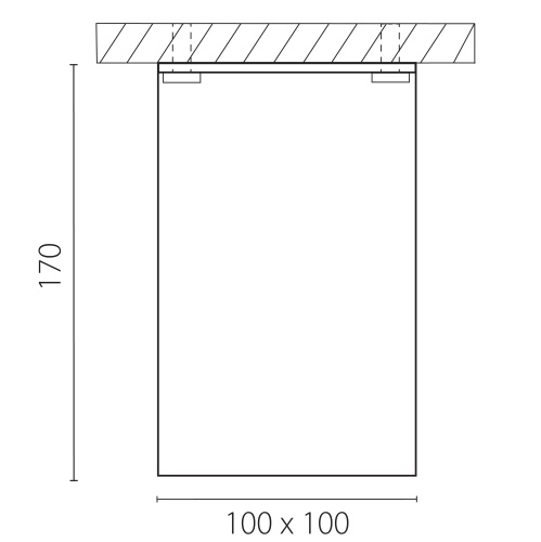 052339-IP65 Светильник MONOCCO LED10W 600LM 30G СЕРЫЙ 3000K фото 3