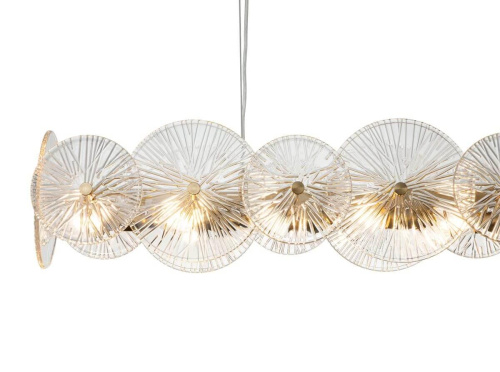 Подвесная люстра Indigo Miele 12021/7PL Brass V000021 фото 2