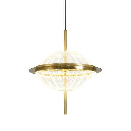 Подвесной светильник 8631P/B copper/clear