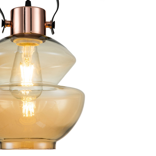 Подвесной светильник 11022/B/1P Black фото 3