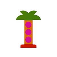Подсвечник Palm