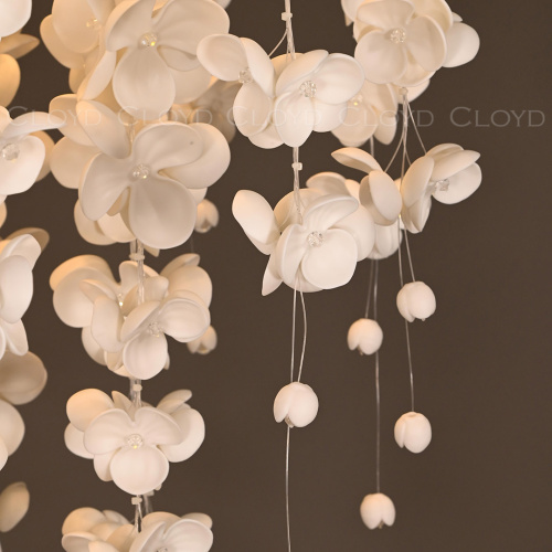Люстра Cloyd TAONGI C9 / выс. 80 см - керамика - белый (арт.11333) фото 6