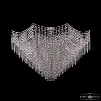 Потолочный светильник хрустальный 77071/115 Ni Bohemia Ivele Crystal (Богемия Ивеле Кристалл)