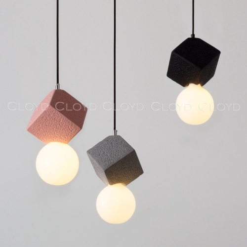 Подвесной светильник Cloyd AUSTA-B P1 / хром - серый бетон (арт.11149) Подвесной светильник Cloyd AUSTA-B P1 / хром - серый бетон (арт.11149)