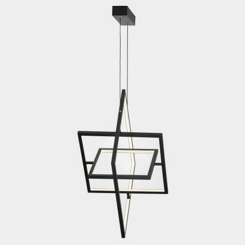 Citilux Cube CL719241 Подвесная светодиодная люстра Чёрная фото 3 Citilux Cube CL719241 Подвесная светодиодная люстра Чёрная фото 3