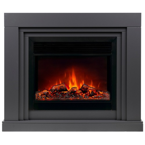 Каминокомплект STANLEY/НЕО Графит с очагом Электроочаг MOONBLAZE LUX/МУНБЛЕЙЗ