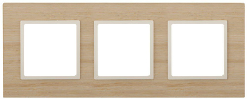 Рамка 3-постовая ЭРА Elegance 14-5303-11 Б0034582