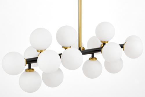 Подвесной светильник Lumina Deco Marsiada LDP 6033-16 BK+MD фото 2