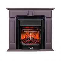 Электрокамин RealFlame Theodor GR грей софт с очагом Majestic Lux Black RC