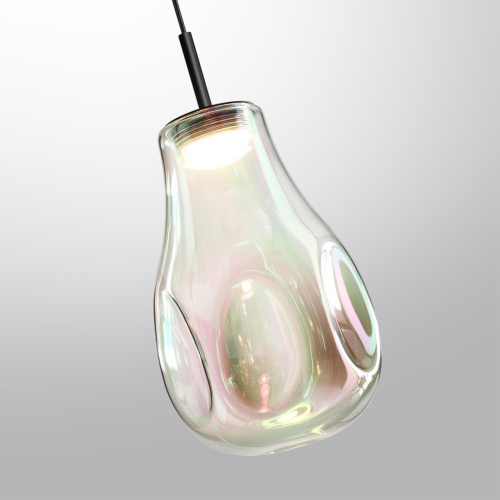 5098/4LB PENDANT ODL25 365 черный/бензиновый/металл/стекло Подвес LED 4W 4000K 388Лм NAVE фото 5