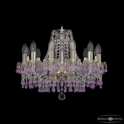 Люстра хрустальная 1410/12/160 G V7010 Bohemia Ivele Crystal (Богемия Ивеле Кристалл)