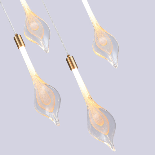 Подвесной светильник P98066-5 antique brass фото 3