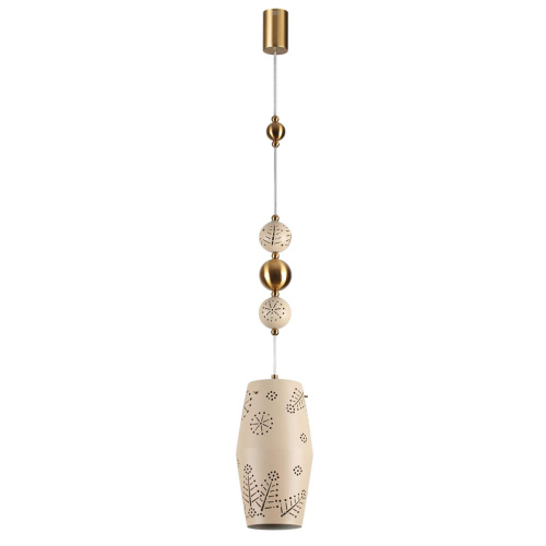 5444/1 PENDANT ODL_EX26 031 бежевый/античная бронза/металл/керамика Подвес E27 1*40W KARELIA 5444/1 PENDANT ODL_EX26 031 бежевый/античная бронза/металл/керамика Подвес E27 1*40W KARELIA