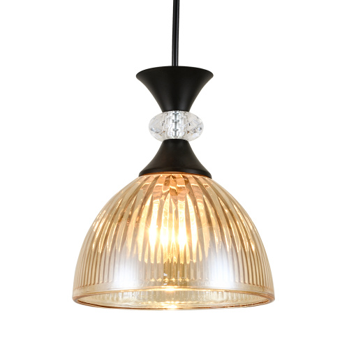 Подвесной светильник Escada 1112/1S E14*40W Black/Amber фото 4