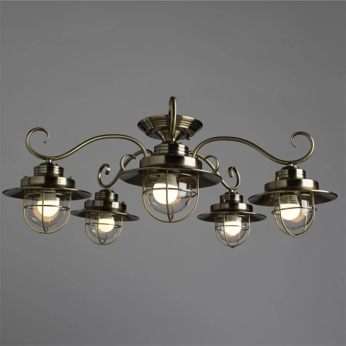 Потолочная люстра Arte Lamp LANTERNA A4579PL-5AB фото 2 Потолочная люстра Arte Lamp LANTERNA A4579PL-5AB фото 2