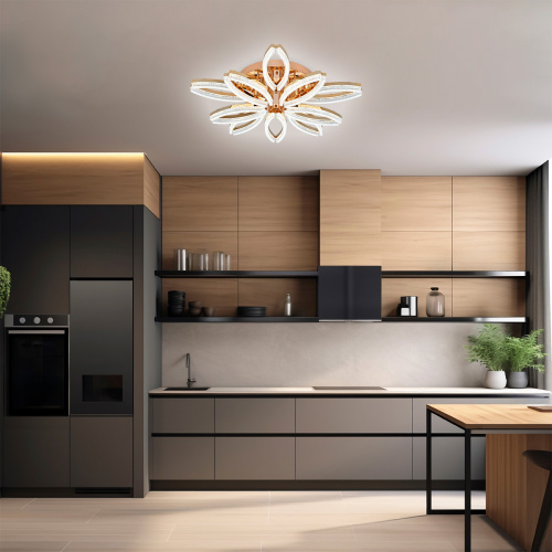 Потолочный светильник 100013/10C LED*196W Brass фото 7