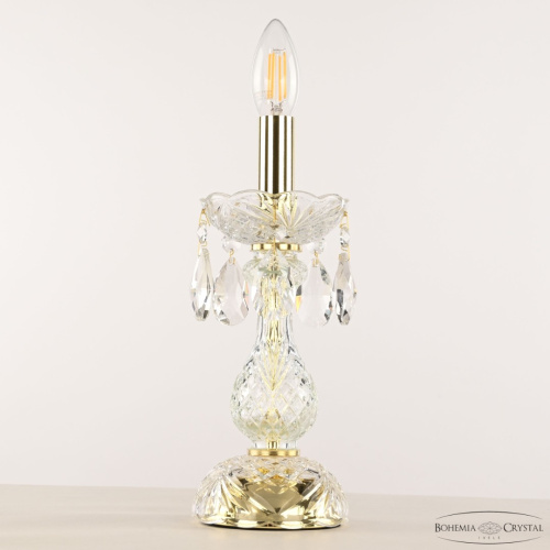 Настольная лампа с хрустальными подвесками 101L/1-27 G Bohemia Ivele Crystal (Богемия Ивеле Кристалл) Настольная лампа с хрустальными подвесками 101L/1-27 G Bohemia Ivele Crystal (Богемия Ивеле Кристалл)
