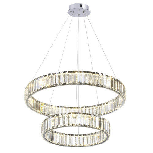 4930/60L L-VISION ODL24 593 хром/прозрачный металл/хрусталь Люстра LED 60W 4000K 7140Лм VEKIA фото 3 4930/60L L-VISION ODL24 593 хром/прозрачный металл/хрусталь Люстра LED 60W 4000K 7140Лм VEKIA фото 3