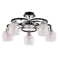 Потолочная люстра Arte Lamp GINEVRA A1604PL-5BK