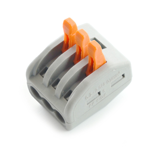 Клемма строительно-монтажная 3-проводная STEKKER, LD222-413 фото 3