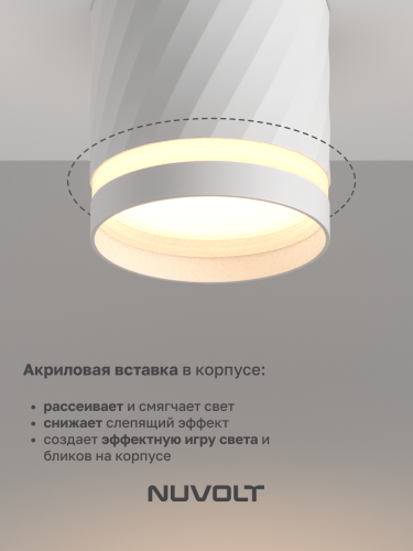 Потолочный светильник NUVOLT LDL-002W фото 14