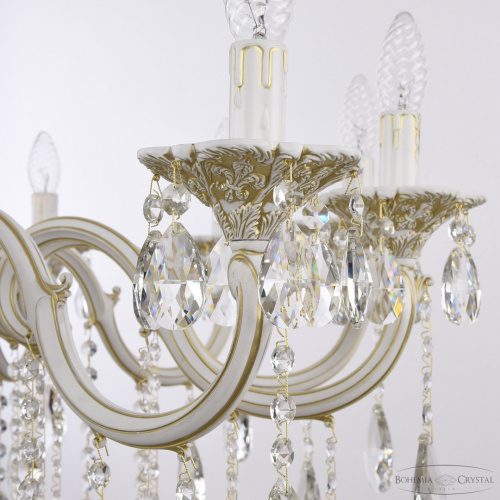 Люстра с хрустальными подвесками AL78101/12/300 B WMG Bohemia Ivele Crystal (Богемия Ивеле Кристалл) фото 5