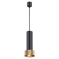 4741/5L L-VISION ODL20 395 черный/золотой Подвес GU10 5W 220V AFRA