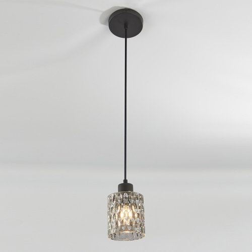 Подвесной светильник Escada 466/1S E27*60W Dark Smoky фото 3