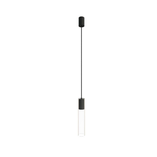 Подвесной светильник Nowodvorski Cylinder L Transparent/Black 7864 Подвесной светильник Nowodvorski Cylinder L Transparent/Black 7864