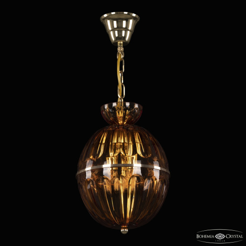 Подвесной светильник с хрустальными плафонами 5480/22 G Amber/M-1H Bohemia Ivele Crystal (Богемия Ивеле Кристалл) Подвесной светильник с хрустальными плафонами 5480/22 G Amber/M-1H Bohemia Ivele Crystal (Богемия Ивеле Кристалл)