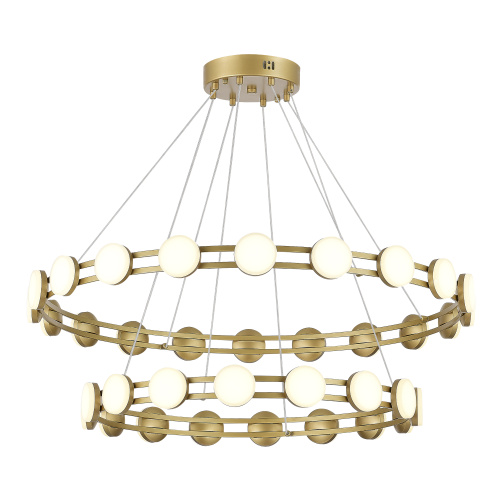 SL6610.203.36 Светильник подвесной ST-Luce золотистый/белый LED 1*70W 4000K MONRO SL6610.203.36 Светильник подвесной ST-Luce золотистый/белый LED 1*70W 4000K MONRO