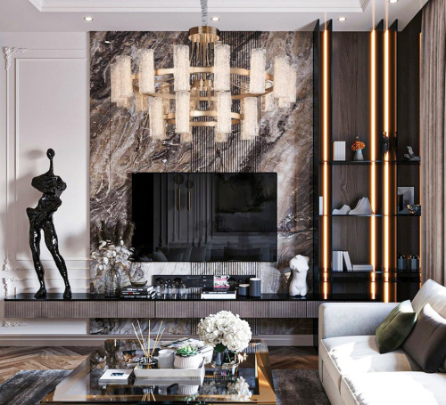 Люстра подвесная Inverno Clear FL1089-24P фото 5