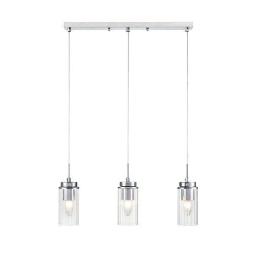 8102/3A COMFI LN26 408 хром/прозрачный металл/металл Подвес Е14 3*40W 220V ISHA фото 5 8102/3A COMFI LN26 408 хром/прозрачный металл/металл Подвес Е14 3*40W 220V ISHA фото 5