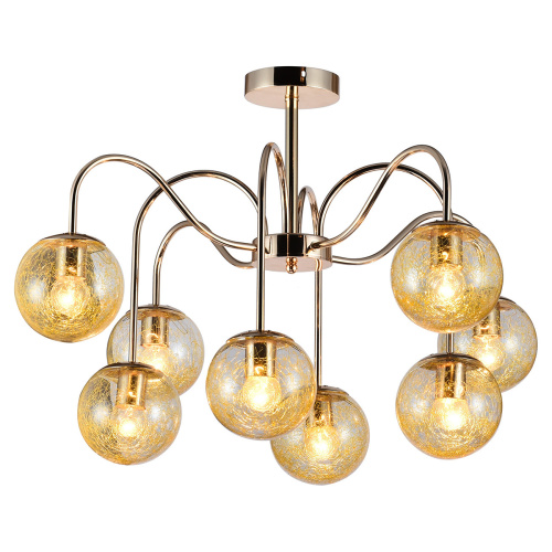 Потолочный светильник Escada 1118/8PL E27*60W Gold