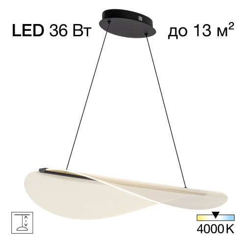 Citilux SKATT CL213131 LED Подвесной светильник Чёрный Citilux SKATT CL213131 LED Подвесной светильник Чёрный