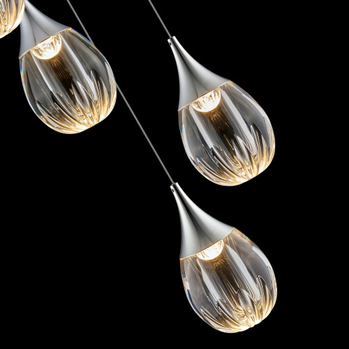 Подвесной светильник MD24001004-9A chrome/clear фото 2 Подвесной светильник MD24001004-9A chrome/clear фото 2