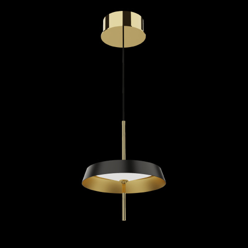 Подвесной светильник MD18001061-1A  black/gold фото 3