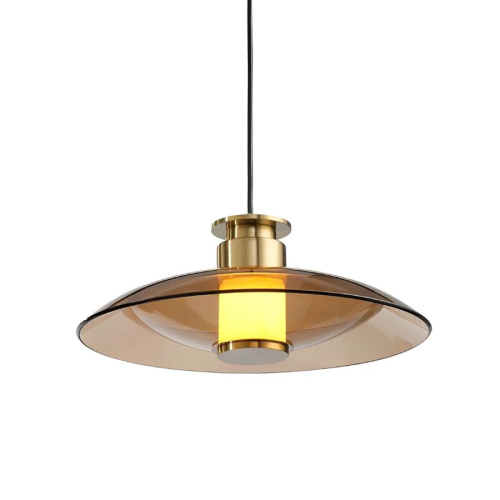 Подвесной светильник 8665P/L gold/amber