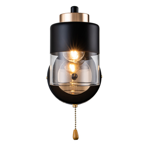 Настенный светильник Escada 2121/1A E27*40W Black/Gold фото 3 Настенный светильник Escada 2121/1A E27*40W Black/Gold фото 3