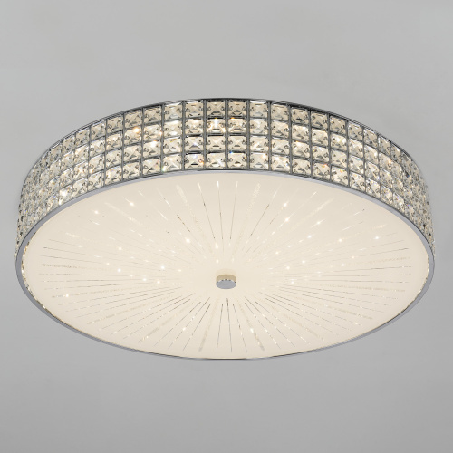 Citilux Портал CL32410G1 LED RGB Люстра хрустальная с пультом Хром фото 2 Citilux Портал CL32410G1 LED RGB Люстра хрустальная с пультом Хром фото 2