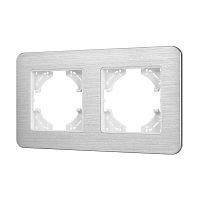 Рамка алюминиевая FRM-AKIRY-AL-2-SR Arlight 049724
