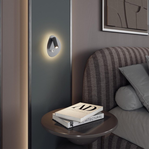 7184/9WL HIGHTECH ODL26 471 Настенный светильник брашированный никель/металл IP20 LED 9W 580Лм 2700K/3300K/4000K 120° 220-240V ROY фото 2 7184/9WL HIGHTECH ODL26 471 Настенный светильник брашированный никель/металл IP20 LED 9W 580Лм 2700K/3300K/4000K 120° 220-240V ROY фото 2