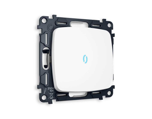 Комплект механизма 1-кл выключателя AMBRELLA VOLT с подсветкой 10000K OMEGA Белый матовый QUANT (OP1220, VM101, G17B) MO122020 Комплект механизма 1-кл выключателя AMBRELLA VOLT с подсветкой 10000K OMEGA Белый матовый QUANT (OP1220, VM101, G17B) MO122020