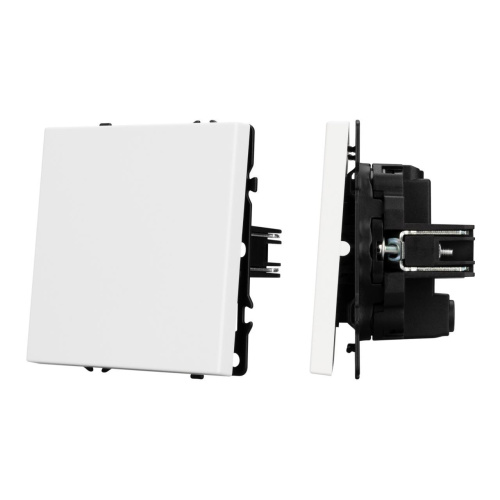 Механизм выключателя одноклавишный перекрёстный Arlight SWT-NOBE-MKX1-SFPL-WH (230V, 10A) 054234 Механизм выключателя одноклавишный перекрёстный Arlight SWT-NOBE-MKX1-SFPL-WH (230V, 10A) 054234
