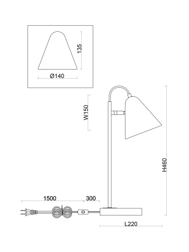 Настольный светильник Freya FR8001TL-01WG фото 2