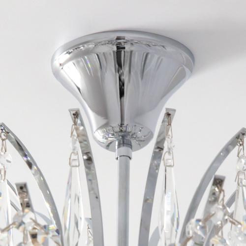 Citilux Селена CL302160 Люстра хрустальная Хром фото 10 Citilux Селена CL302160 Люстра хрустальная Хром фото 10