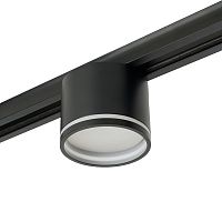 Светильник Feron AL135 трековый однофазный на шинопровод под лампу GX53, черный