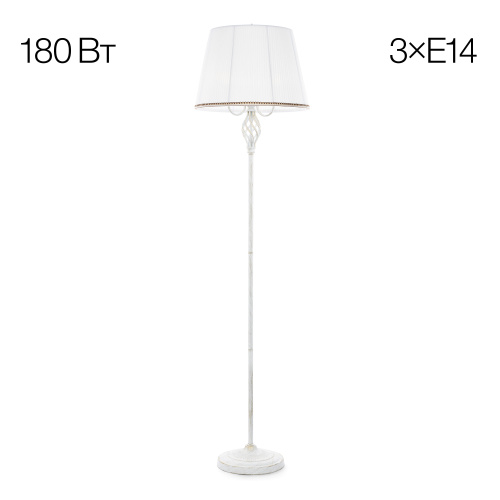 Citilux Вена CL402920 Торшер патина с белым абажуром Citilux Вена CL402920 Торшер патина с белым абажуром